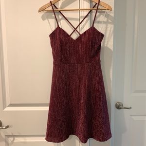 NWT Charlotte Russe glittery dress